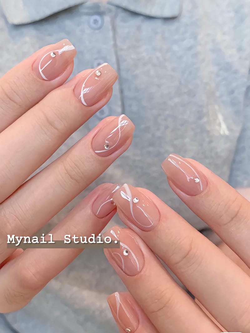 20+ Mẫu Nail Sinh Nhật Đẹp Nhất 2025 Bạn Không Nên Bỏ Lỡ 26 Mau Mong Sinh Nhat Form Vuong Ngan 2