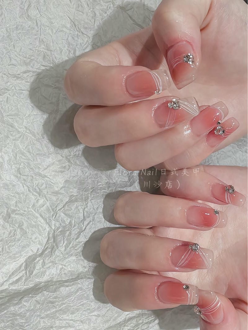 20+ Mẫu Nail Sinh Nhật Đẹp Nhất 2025 Bạn Không Nên Bỏ Lỡ 2 Mau Mong Sinh Nhat Mau Hong Thach Ket Hop Hieu Ung Ombre