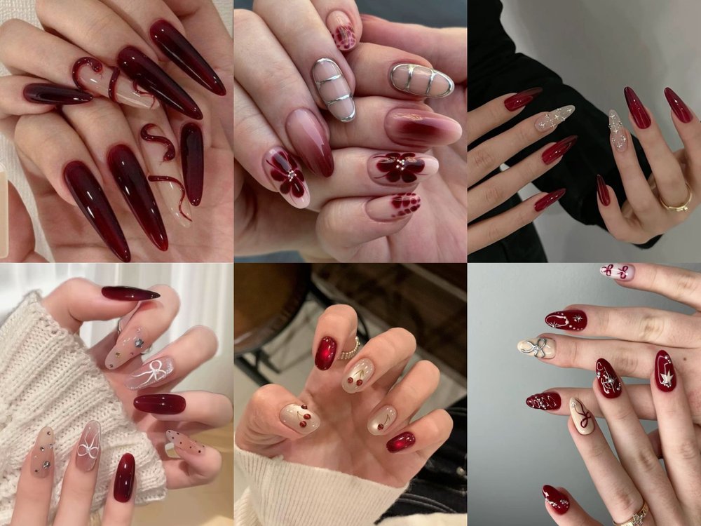 Những Mẫu Nail Đẹp Đơn Giản 2025 213ff619 Mau Nail Don Gian Sang Trong 21