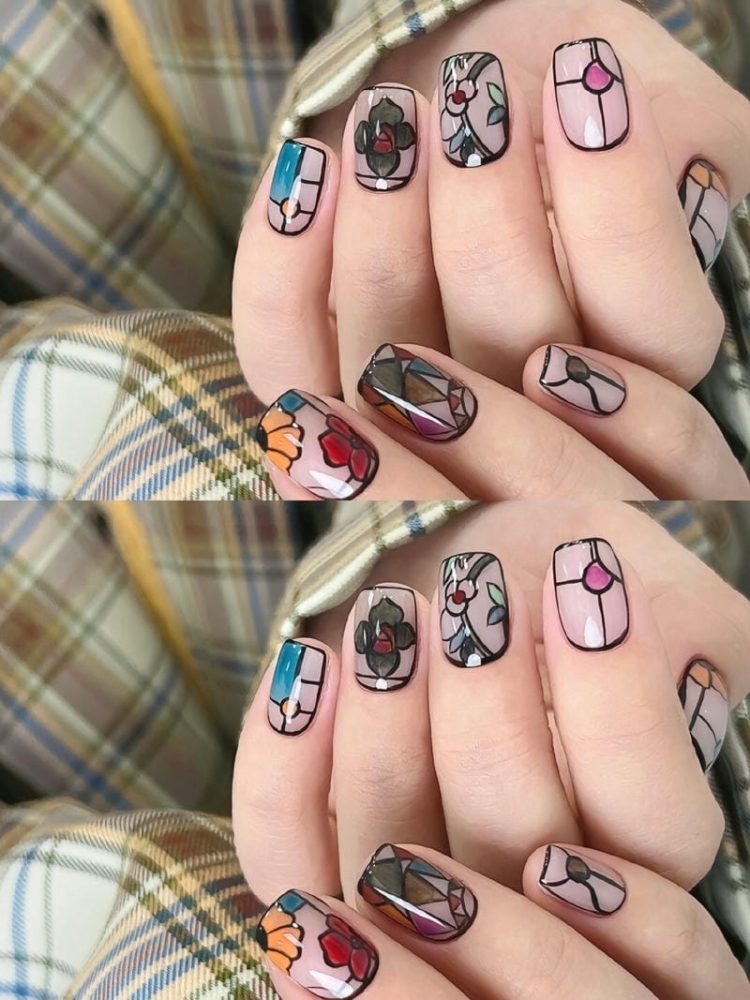 15+ Mẫu nail độc lạ táo bạo có một không hai 14 Mau Mong Doc La