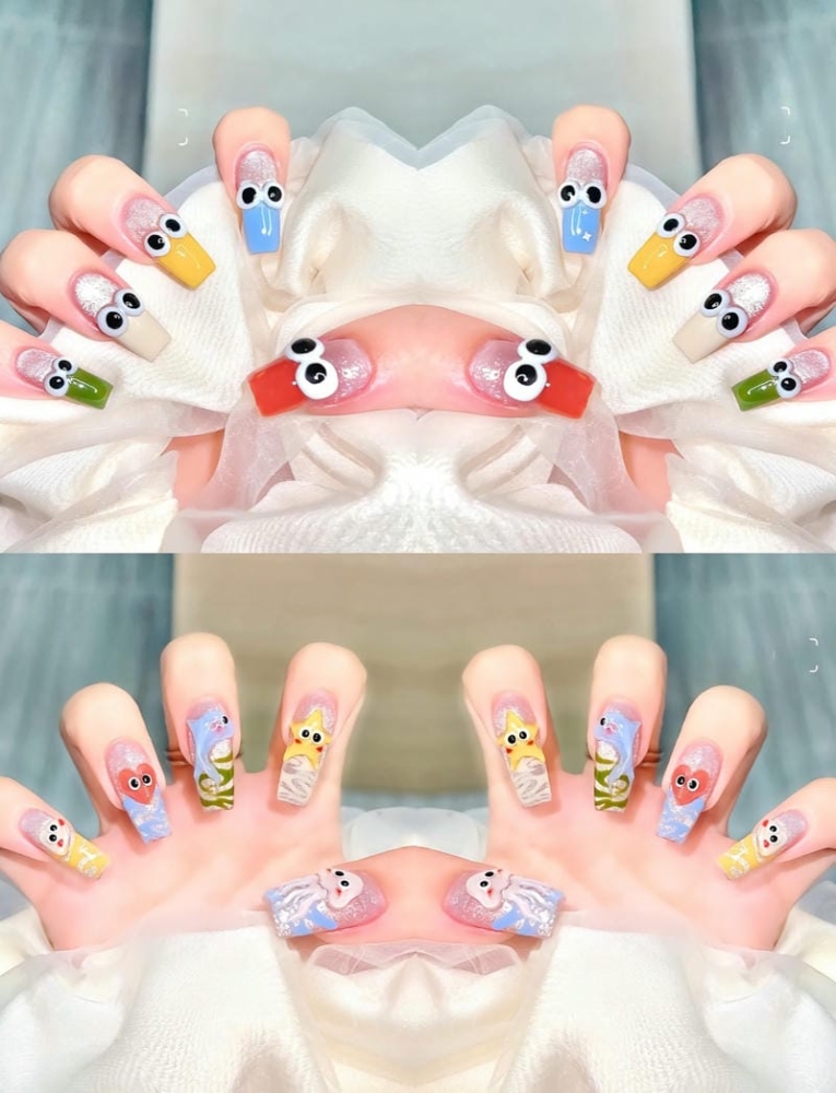 15+ Mẫu nail độc lạ táo bạo có một không hai 12 Mau Nail Desgin Doc La Dang Yeu