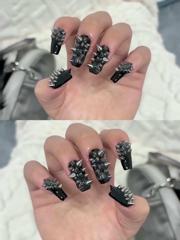 15+ Mẫu nail độc lạ táo bạo có một không hai 10 Mau Nail Dinh Dinh Doc La