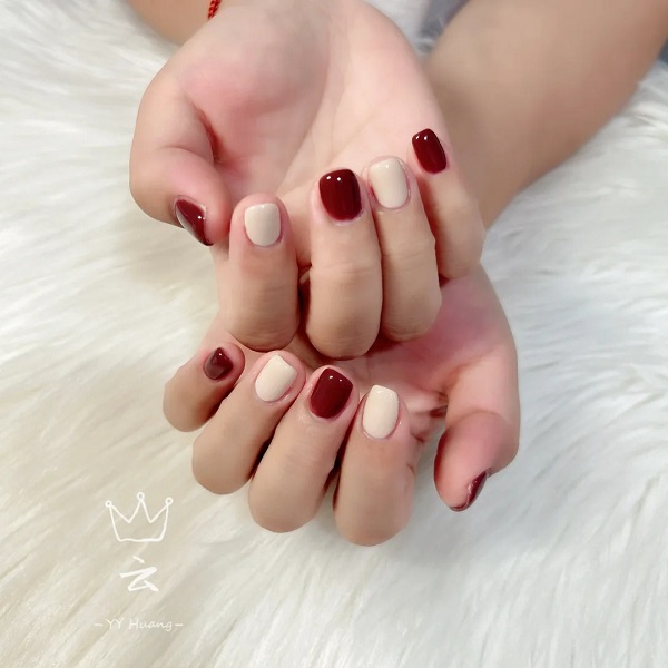 🌺 Mẫu Nail Đỏ Trắng – Sự Kết Hợp “Cháy Phết” Cho Mọi Phong Cách 🌺 21 Mau Nail Do Trang Ket Hop Nhu Lap Lanh