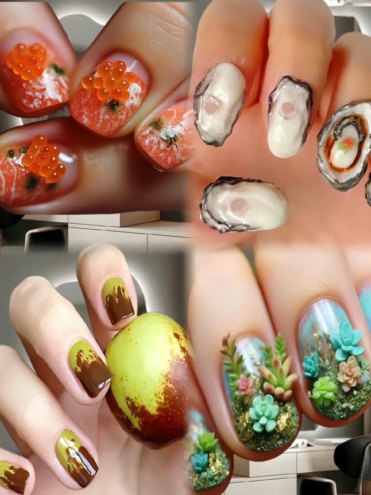 15+ Mẫu nail độc lạ táo bạo có một không hai 9 Mau Nail Doc La