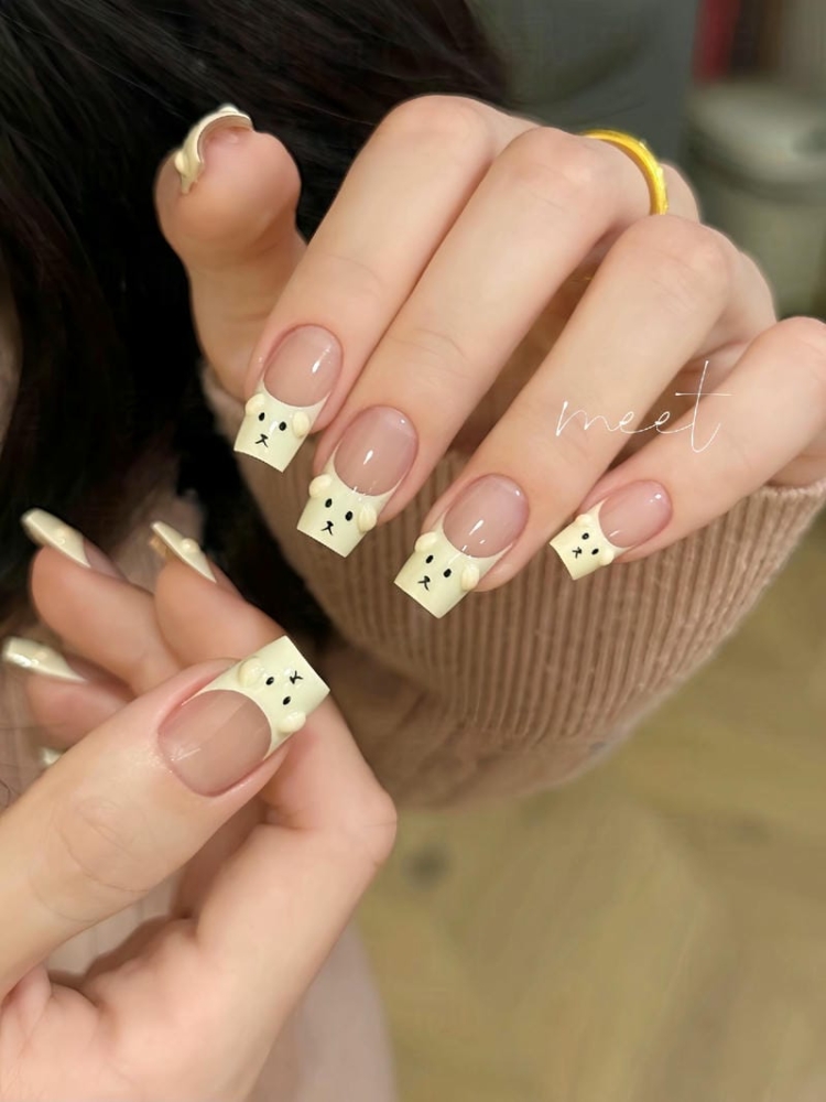 Những Mẫu Nail Hình Con Vật Dễ Thương, Siêu Cute 4 Mau Nail Ve Hinh Con Vat Cute Dang Yeu