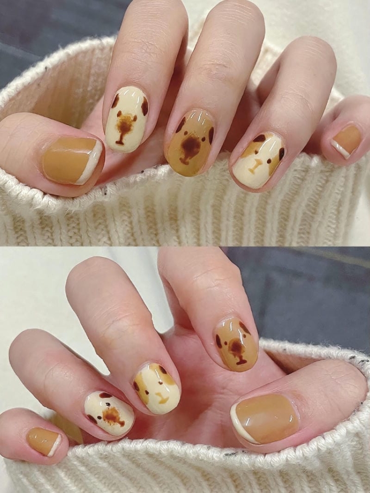 Những Mẫu Nail Hình Con Vật Dễ Thương, Siêu Cute 5 Mau Nail Ve Hinh Con Vat Dep