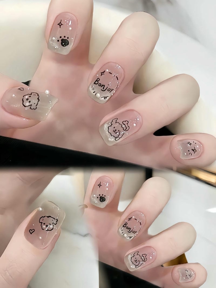 Những Mẫu Nail Hình Con Vật Dễ Thương, Siêu Cute 9 Mau Nail Ve Hinh Con Vat Nhe Nhang