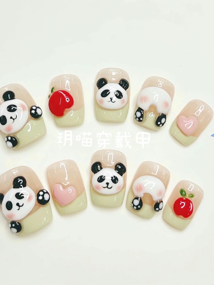 Những Mẫu Nail Hình Con Vật Dễ Thương, Siêu Cute 10 Mau Nail Ve Hinh Gau Truc Dep