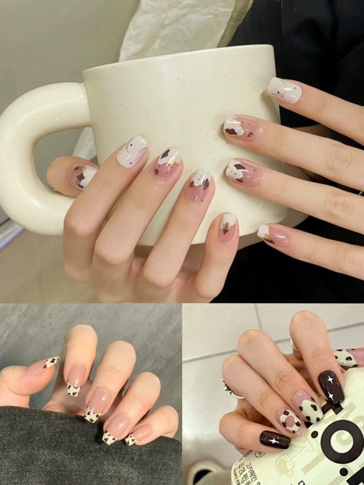 30+ mẫu nail trứng cút độc lạ sáng tạo cho các chị em 7 Mau Nail Ve Trung Cut Dau Mong Dep