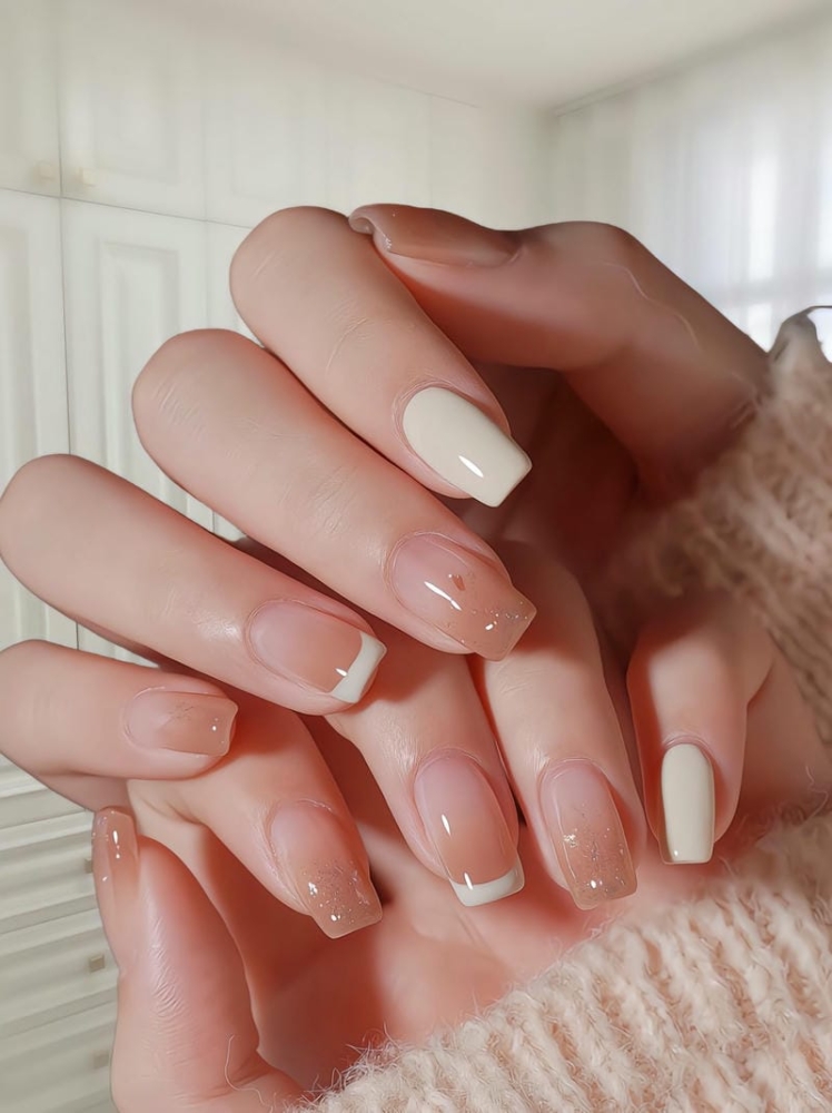 Top những mẫu nail chụp kỷ yếu đẹp siêu xinh cho các nàng 18 Nail Chup Ky Yeu Hoc Sinh Don Gian