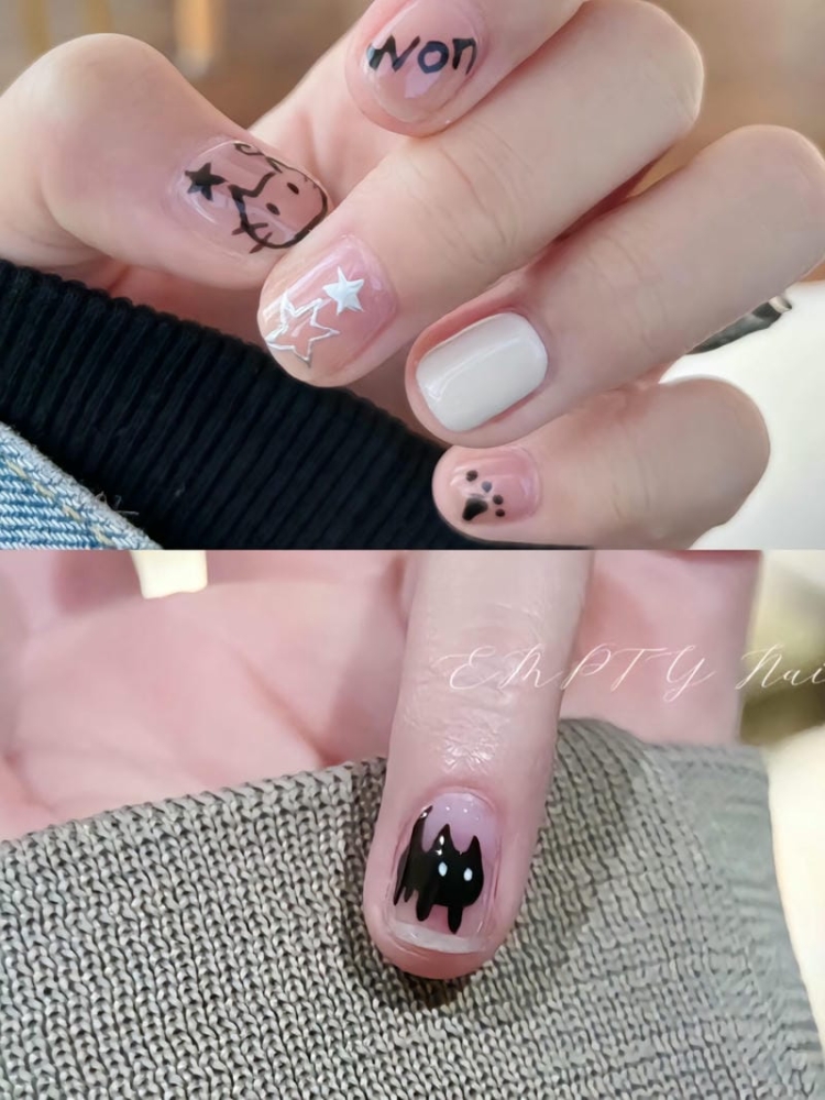 Những Mẫu Nail Hình Con Vật Dễ Thương, Siêu Cute 14 Nail Ve Hinh Con Vat Don Gian Dep