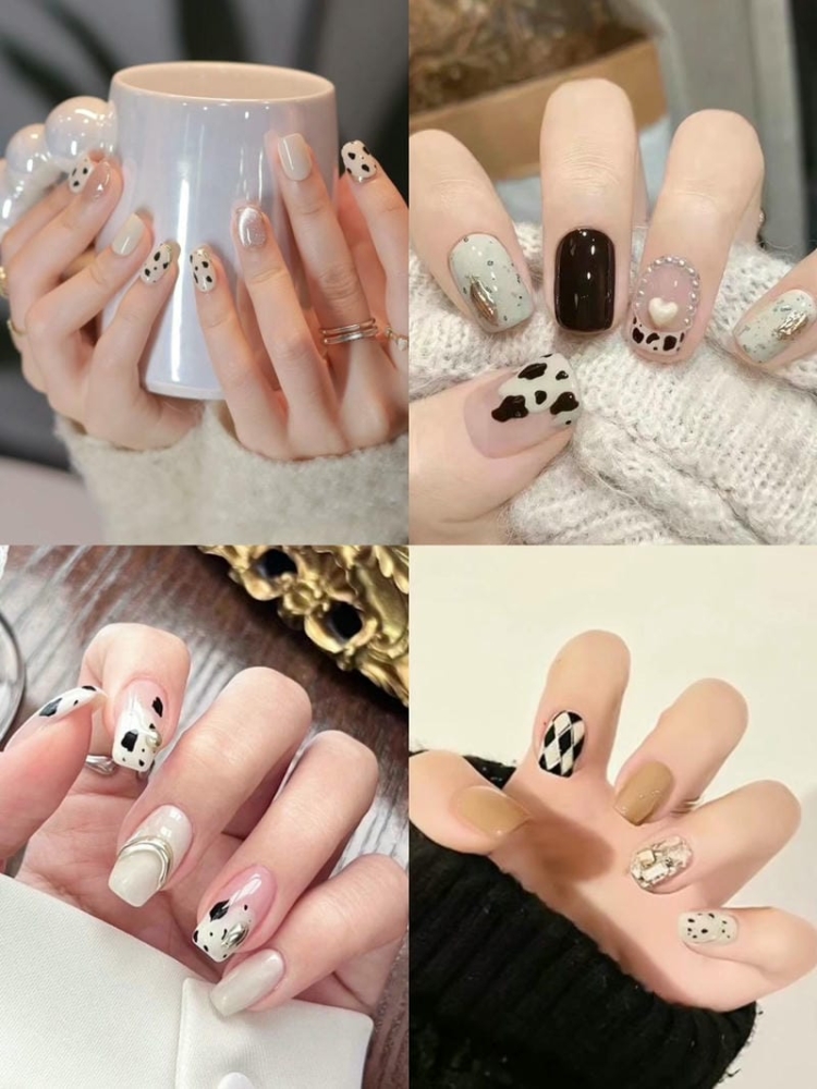 30+ mẫu nail trứng cút độc lạ sáng tạo cho các chị em 10 Nhung Mau Mong Ve Trung Cut 1