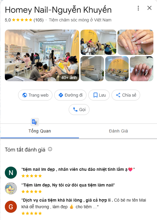 Top 5 Tiệm Nail Ở Hà Đông Giá Rẻ Đông Khách Nhất 2k25 7 Homey Nail-Nguyễn Khuyến