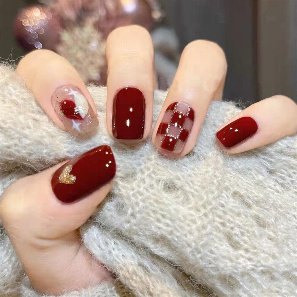 10+ Mẫu Nail Đỏ Sang Chảnh Quyến Rũ Nhất 8 Mau Nail Do 3