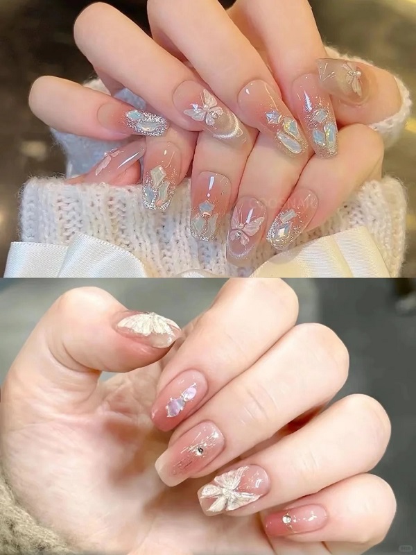 25+ Mẫu Nail Cô Dâu Xinh - Đẹp Lộng Lẫy Trong Ngày Cưới 11 Mong Tay Co Dau 11