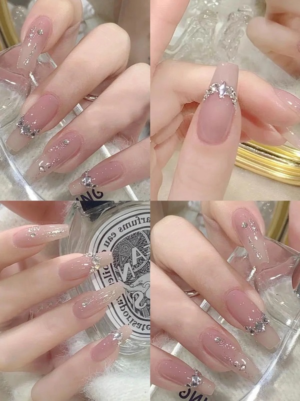 25+ Mẫu Nail Cô Dâu Xinh - Đẹp Lộng Lẫy Trong Ngày Cưới 19 Mong Tay Co Dau 20