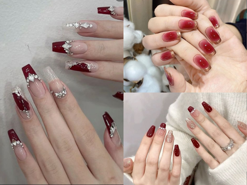 Những Mẫu Nail Đẹp Đơn Giản 2025 Nail Co Dau Mau Do B442dca769f647b389730848fecb41ab