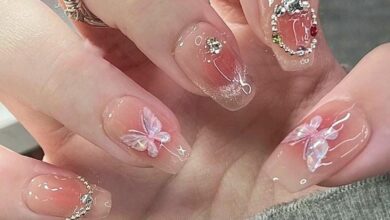 Mau Nail Tieu Thu Ve Hinh Don Gian