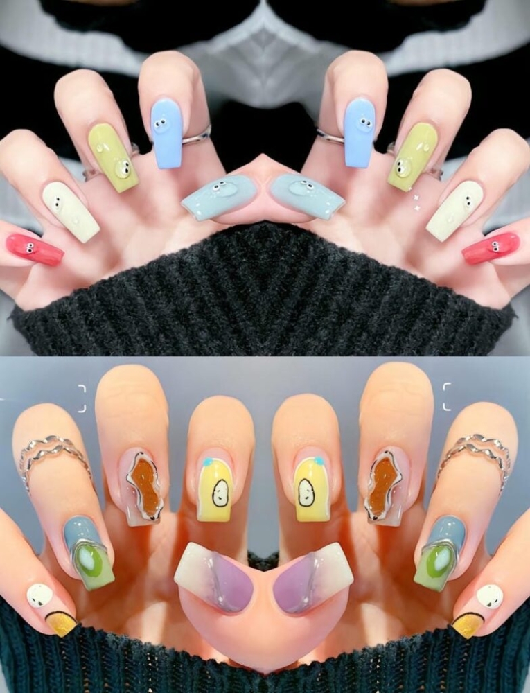 Nhung Mau Nail Ve Hinh Cute Doc La 783x1024