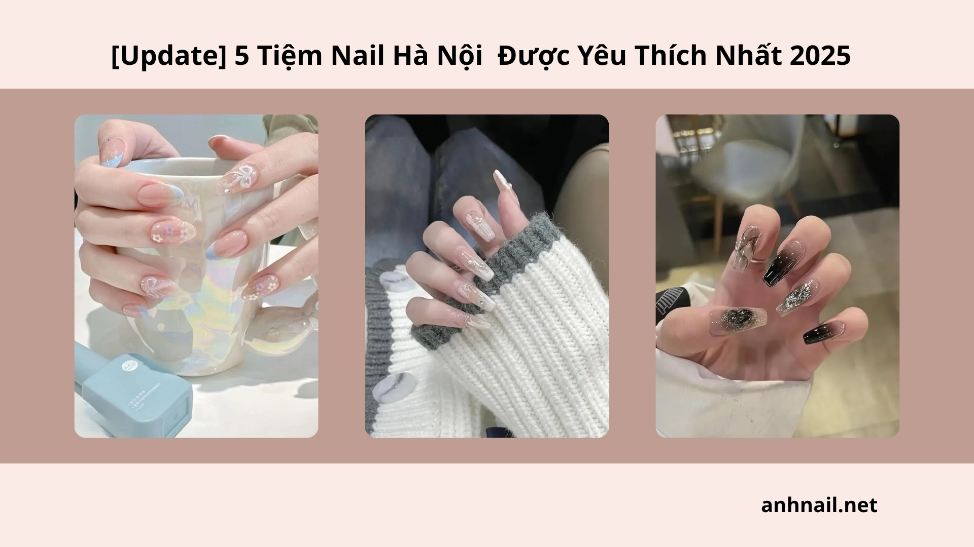 Purple Pink Aesthetic Gradient Nail Salon Services Presentation