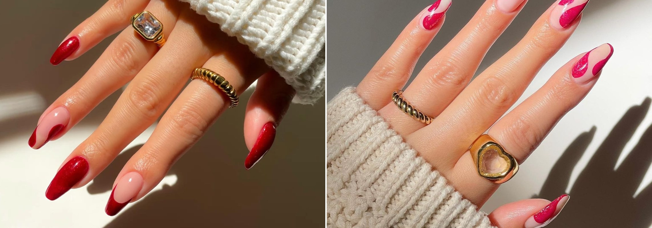 Ánh nail tay đẹp với họa tiết Tết cổ truyền