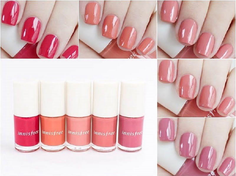 Khám Phá Các Loại Sơn Móng Tay Hàn Quốc Đang Thịnh Hành Nhất Bảng màu sơn móng tay Hàn Quốc tươi tắn tạo ra sự năng động, cá tính và lôi cuốn