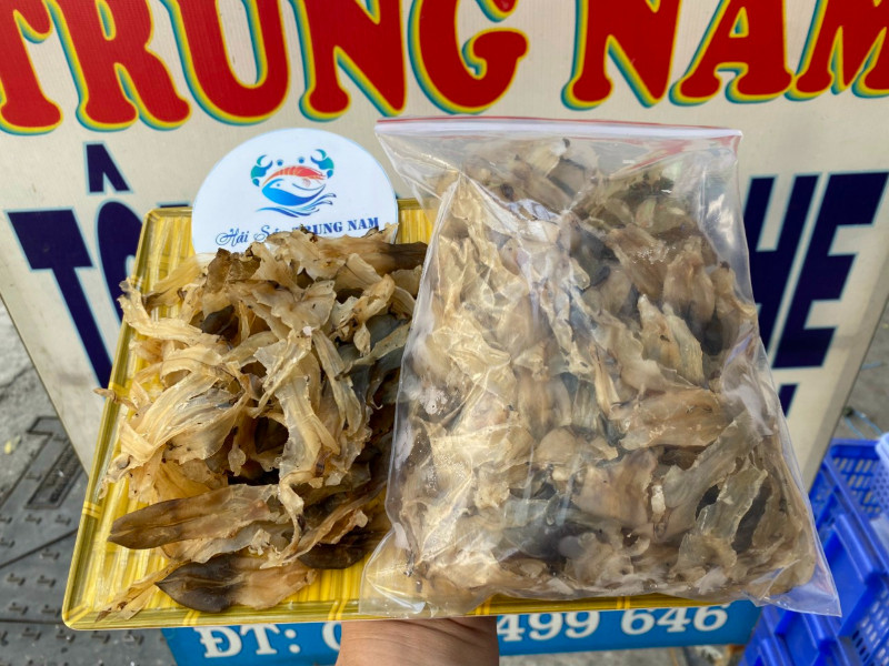 Biểu đồ giá trị dinh dưỡng của 100 gram sò móng tay khô