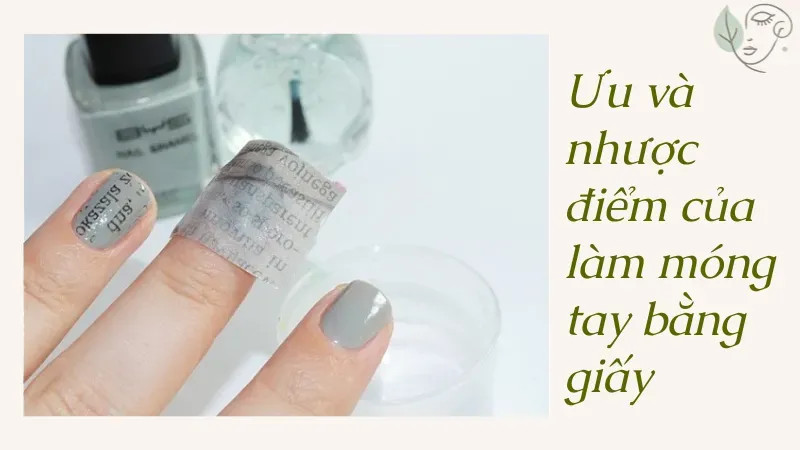 Bộ móng tay giấy A4 tự làm với nhiều màu sắc