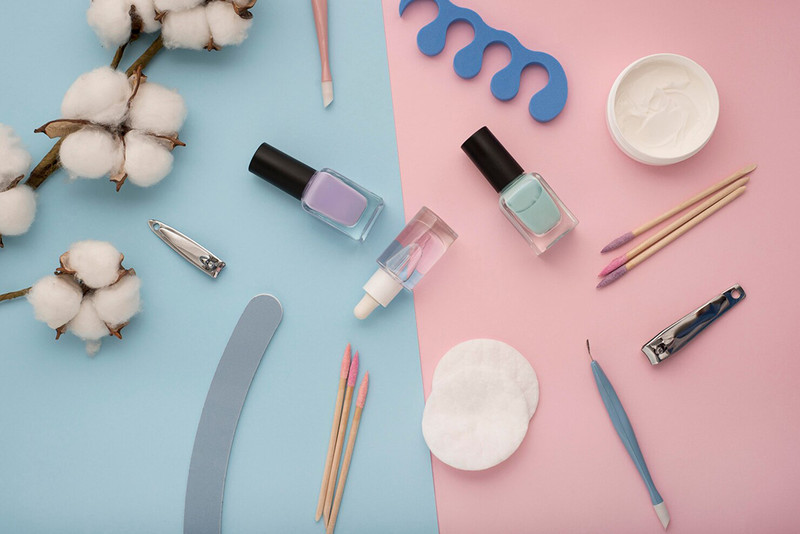 Bộ sưu tập chai sơn móng tay đa dạng màu sắc