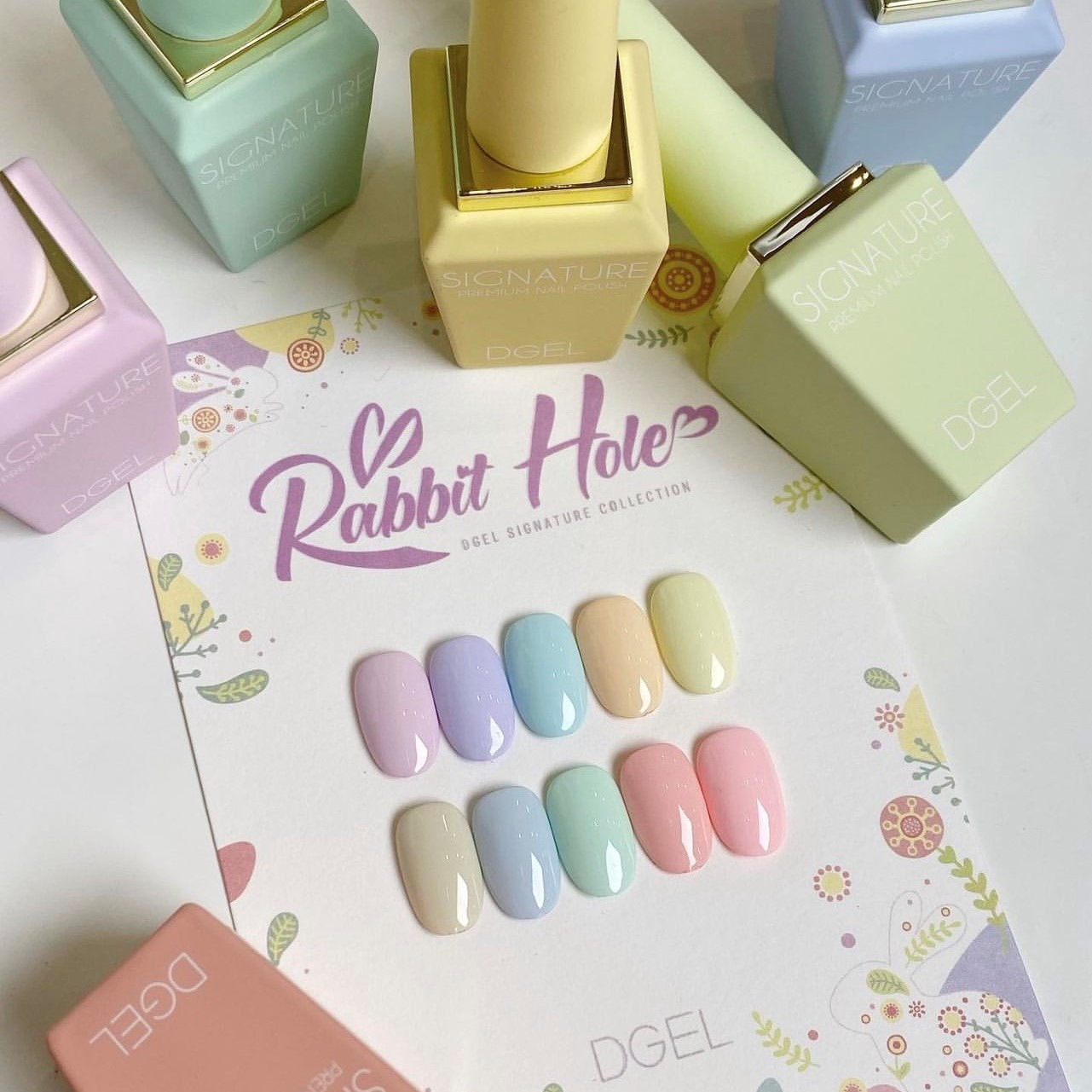 Bộ sưu tập màu pastel sơn móng tay đa sắc của Ảnh Nail