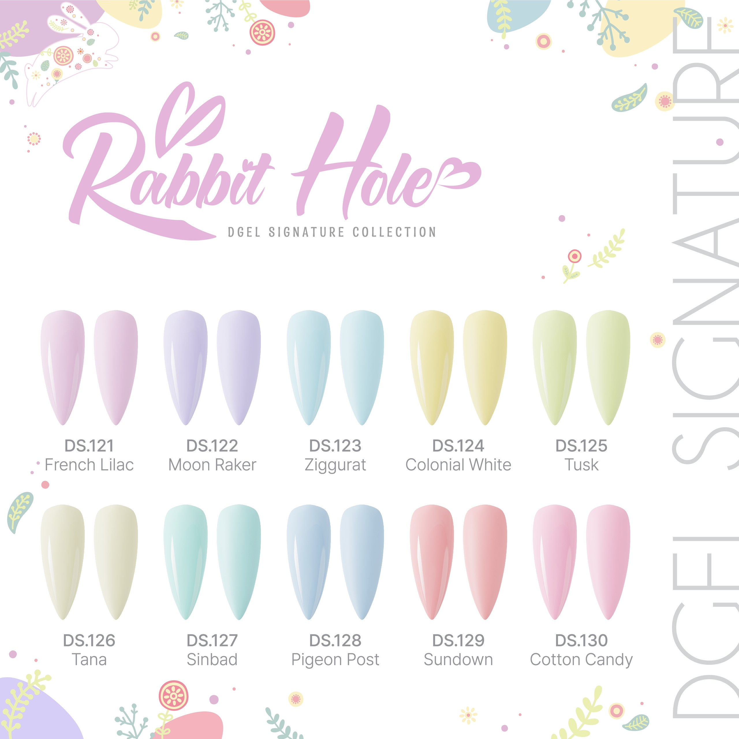 Các bộ sưu tập màu pastel sơn móng tay chất lượng tại Ảnh Nail