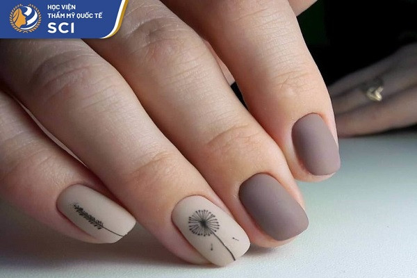 Các bước sơn nền và sơn màu cho bộ móng tay nhám đều màu và bền đẹp