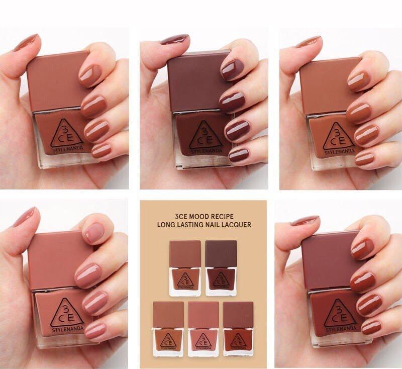 Các dòng sơn móng 3CE với gam màu trendy, thu hút
