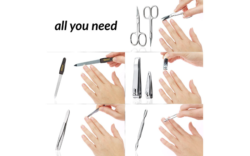 Các dụng cụ trong bộ cắt móng tay của Đức phù hợp cho mọi giới tính