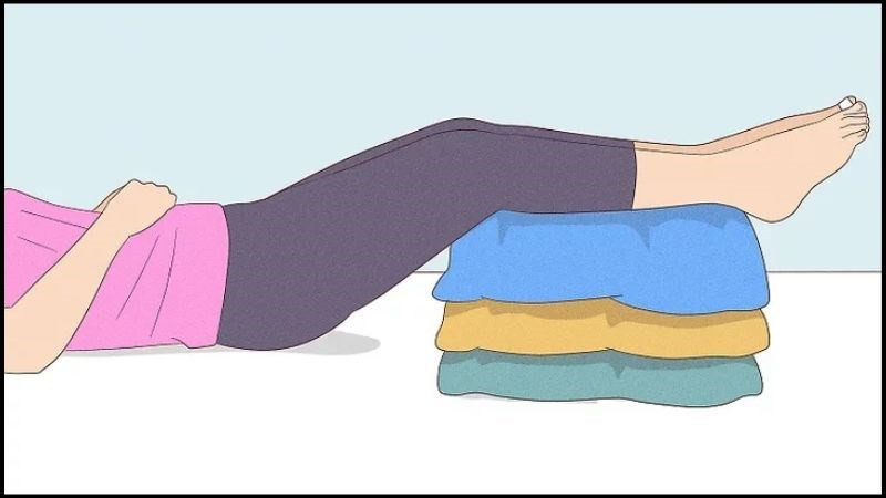 Để chân nghỉ ngơi nhiều nhất có thể sau khi loại bỏ móng hư