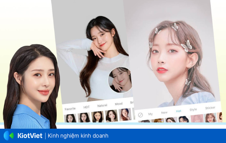 Giao diện ứng dụng SODA với các công cụ chỉnh sửa ảnh selfie và làm đẹp tay chuyên nghiệp, là một app chỉnh ảnh nail đẹp phổ biến
