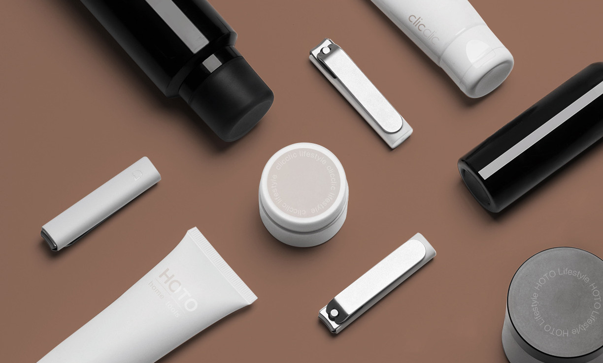 Hình ảnh cận cảnh lưỡi cắt cong và sắc bén của kìm cắt móng tay Xiaomi