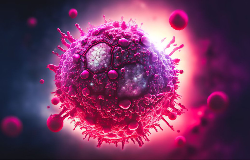 Cắt Móng Tay Chảy Máu Có Bị HIV Không: Giải Đáp Lo Lắng Của Bạn Hình ảnh virus HIV dưới kính hiển vi, minh họa nguy cơ cắt móng tay chảy máu có bị HIV không qua các vết thương nhỏ.