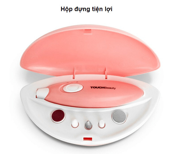 Hộp đựng máy làm móng tay chân TouchBeauty với các phụ kiện