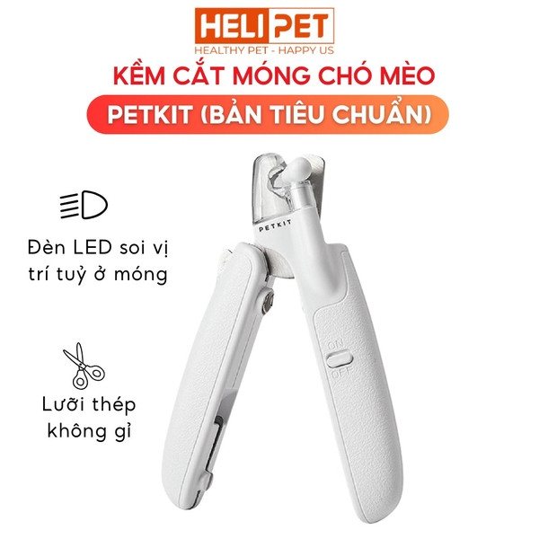 Kềm cắt móng chó mèo Petkit bản tiêu chuẩn, dụng cụ hữu ích cho việc tỉa móng mèo