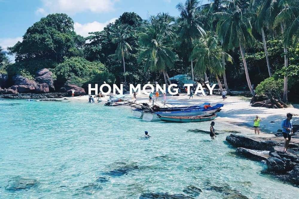 Khám phá vẻ đẹp hoang sơ của mong tay island phu quoc với bãi cát trắng và làn nước trong xanh