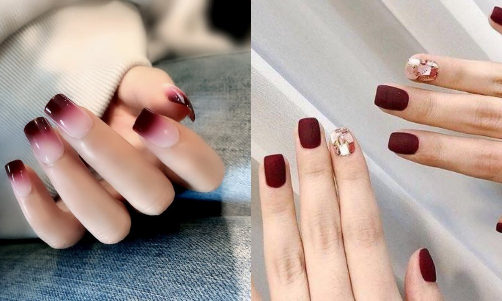 Kiểu móng tay đẹp Tết 2024 với họa tiết rồng may mắn