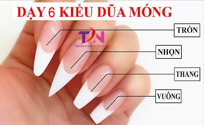 Lựa chọn dáng móng phù hợp với bàn tay, trong đó có cách dũa móng tay oval thanh lịch