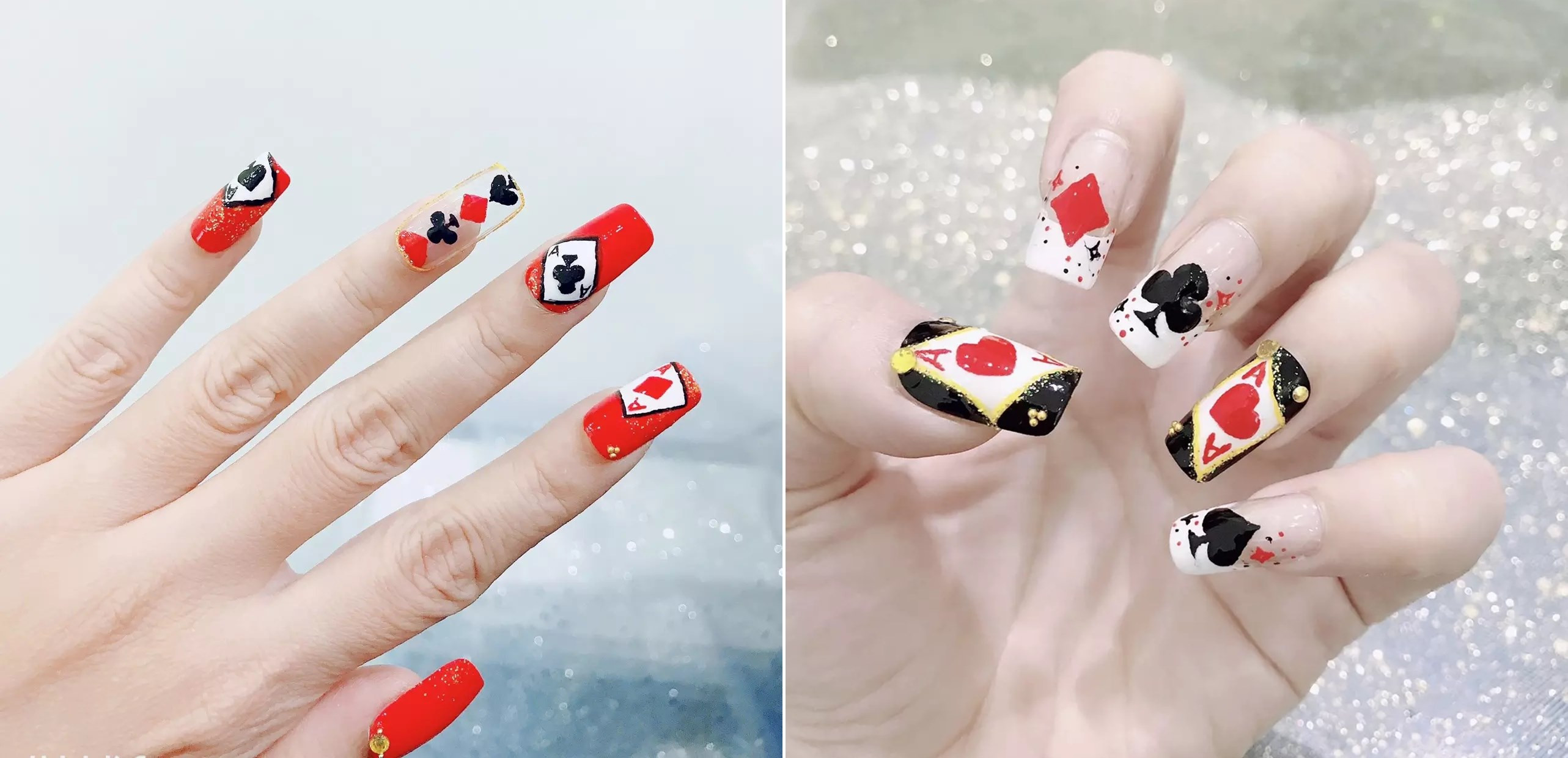 Mẫu móng tay đẹp đơn giản đón Tết