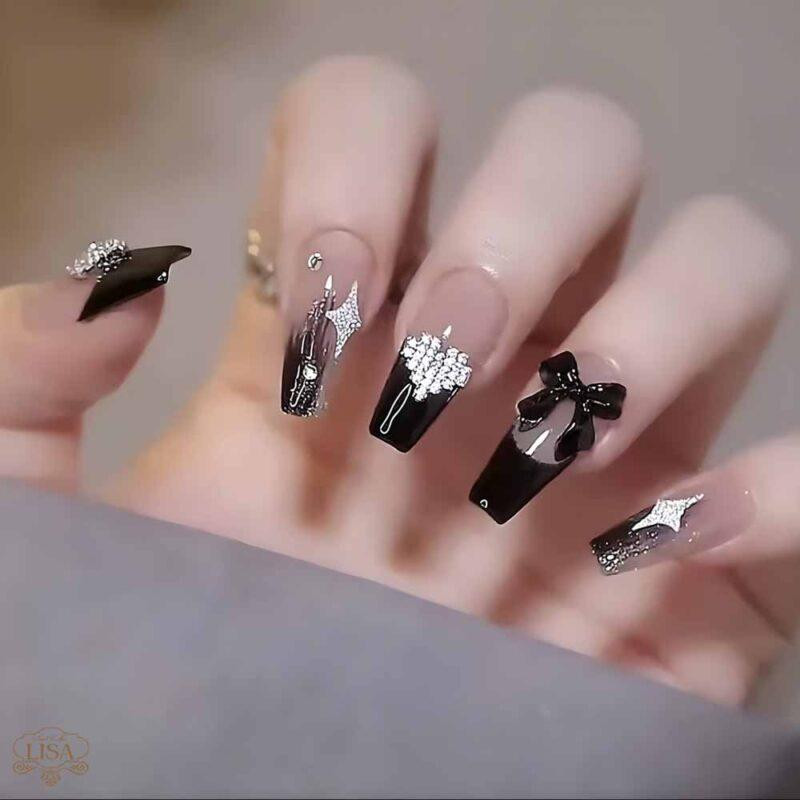 Mẫu móng tay gradient chuyển màu đẹp mắt, tự làm tại nhà