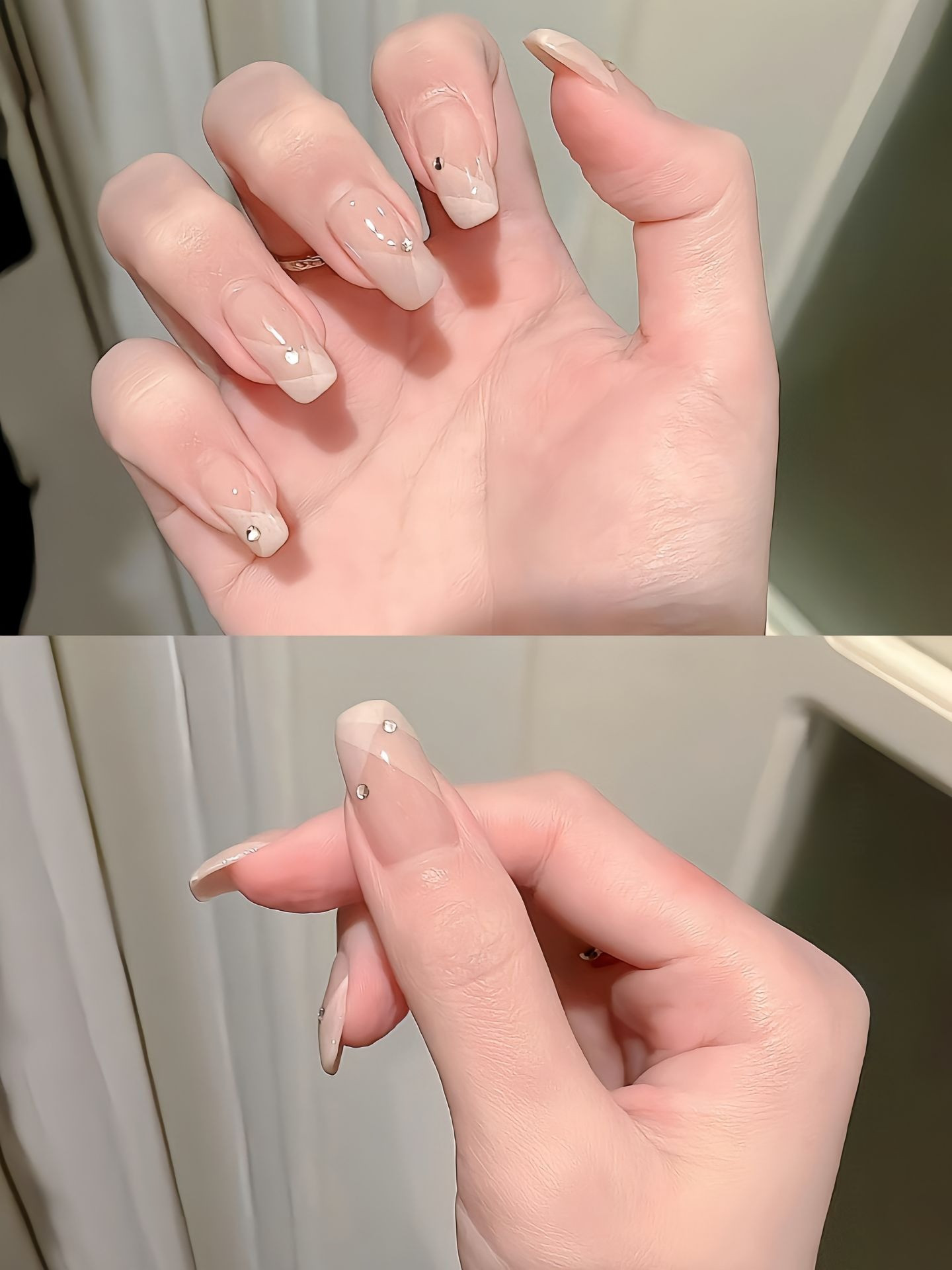 Mẫu Móng Tay Thạch Đẹp: Bí Quyết Cho Vẻ Ngoài Trong Trẻo Mẫu móng tay thạch đẹp màu trắng tinh khôi thanh lịch