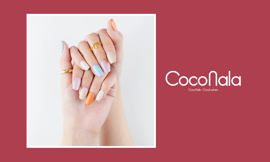 Mẫu móng Xmas Air phối màu