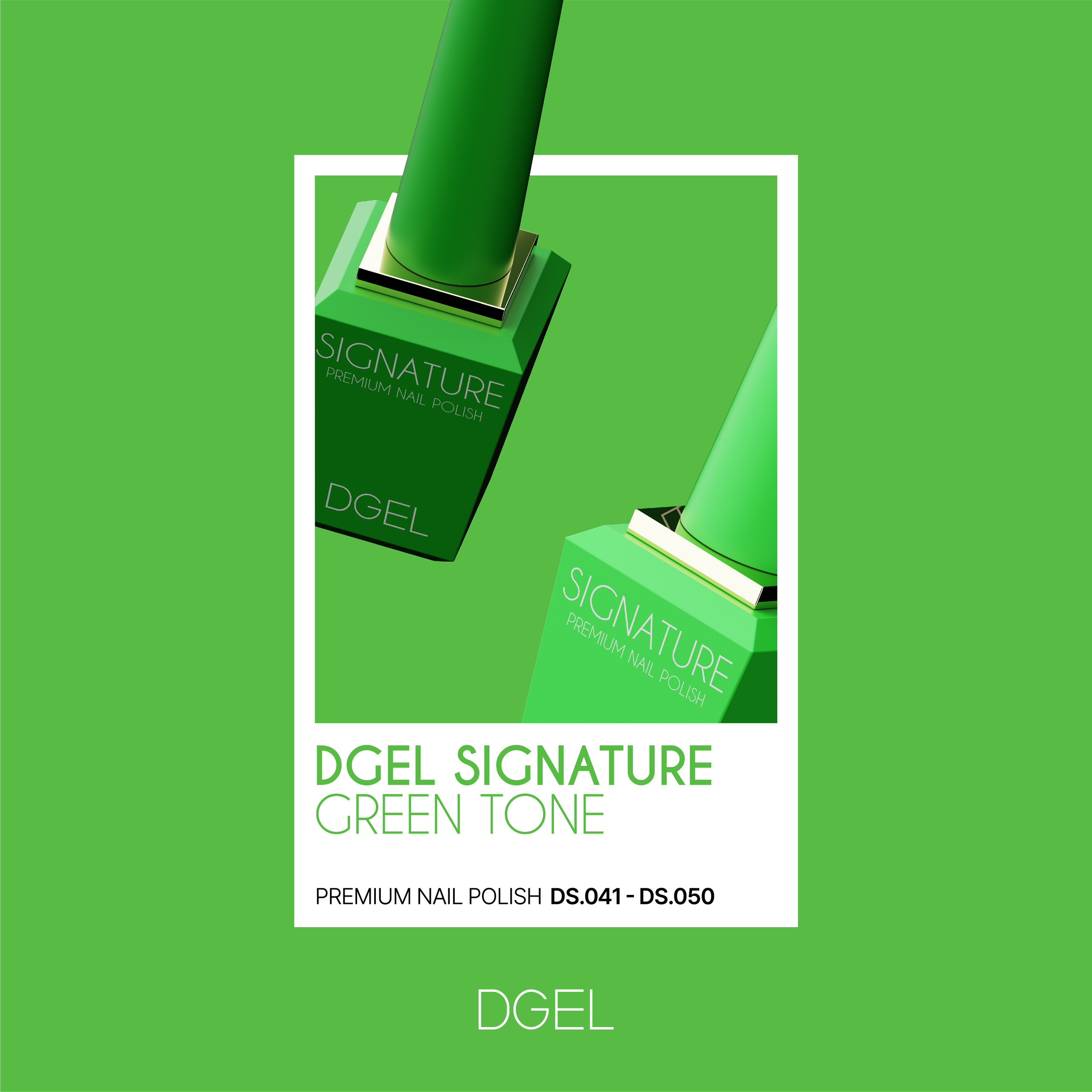 Mẫu nail màu xanh ngọc đơn giản nhưng sang trọng