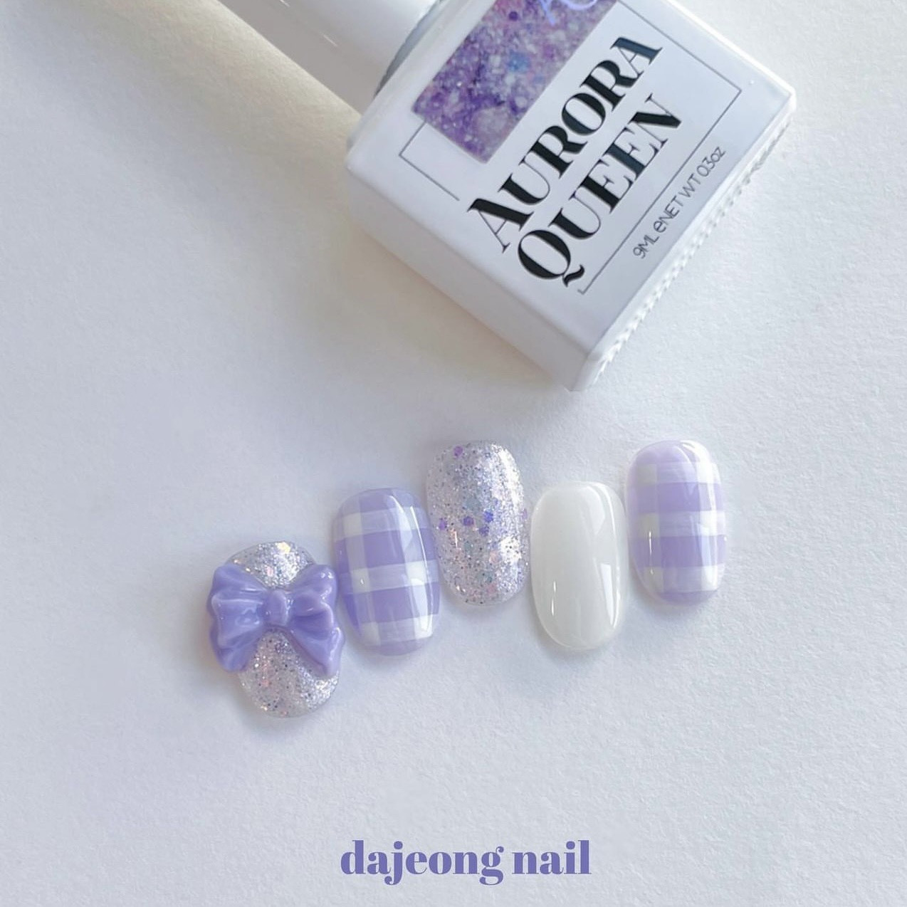Mẫu nail tím pastel lãng mạn từ Ảnh Nail