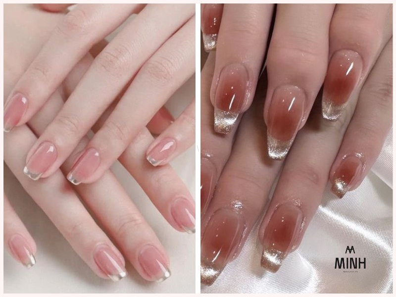 Mẫu sơn thạch móng tay đẹp hiệu ứng mắt mèo độc đáo